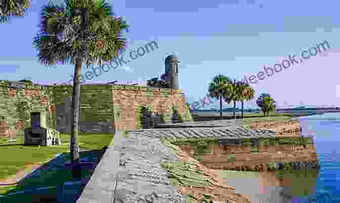 A Panoramic View Of St. Augustine, With The Castillo De San Marcos In The Foreground Trail From St Augustine (Cracker Western)