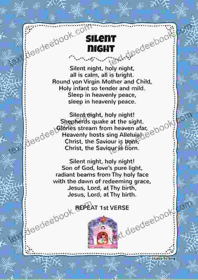 Silent Night Carol Lyrics The New 2024 Christmas Song Of Christmas Song Lyrics And Christmas Carol Lyrics For Your E Reader