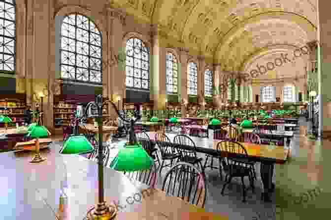 The Boston Public Library, A Grand And Iconic Building, As Seen In William Schemmel's Photograph. Boston Vignettes Bromfield Street William Schemmel