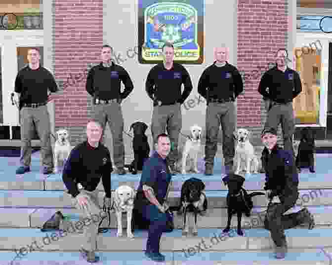 The FBI K9 Team, Including Adam, Who Apprehended The Armed Fugitive. Avenging Adam (FBI K9 1)