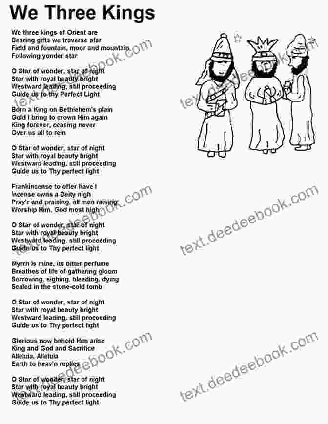 We Three Kings Carol Lyrics The New 2024 Christmas Song Of Christmas Song Lyrics And Christmas Carol Lyrics For Your E Reader