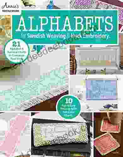 Alphabets For Swedish Weaving Huck Embroidery (Annie S Needlework)